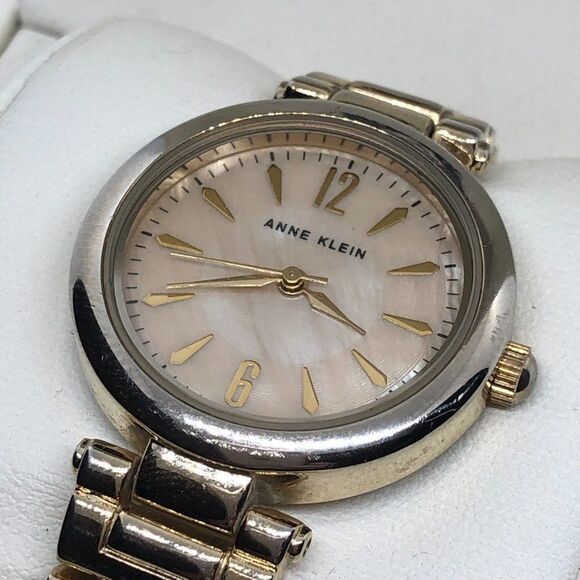 Anne Klein Ladies Silver Tone Stainless Steel Analog Watch / Wristwatch - Picture 3 of 7